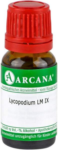 Lycopodium LM 9 Dilution 10 ml