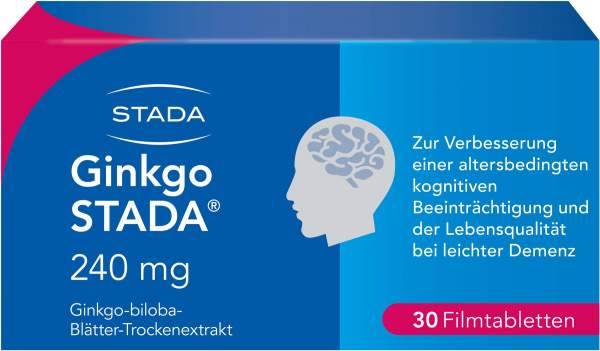 Ginkgo Stada 240 mg 30 Filmtabletten