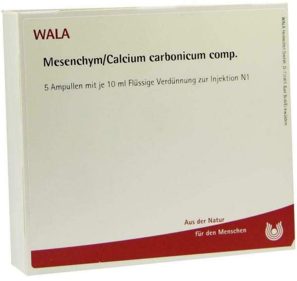 Wala Mesenchym Calcium Carbonicum Comp 5 X1 0ml Ampullen