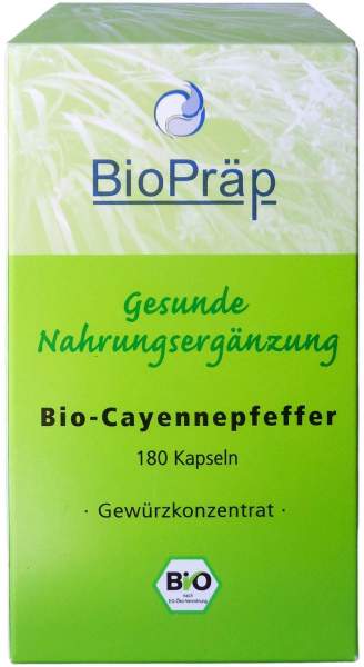 Bio Cayennepfeffer 180 Kapseln