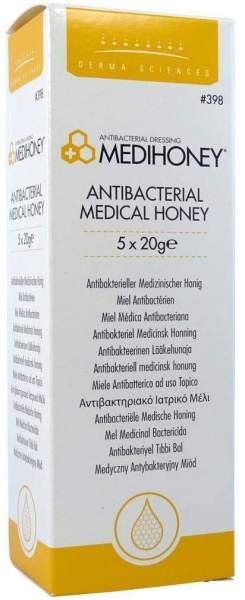 Medihoney antibakterieller medizinischer Honig 5 x 20 g