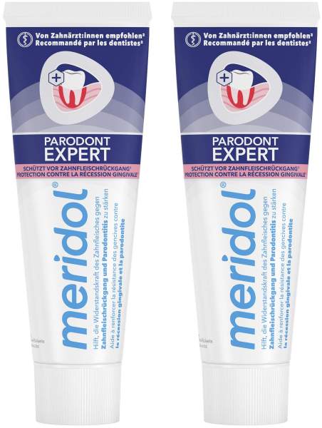 Meridol Parodont Expert 2 x 75 ml Zahnpasta
