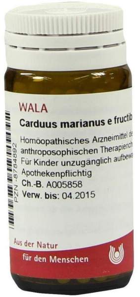 Wala Carduus Marianus E Fructibus D3 Globuli 20 G Streukügelchen
