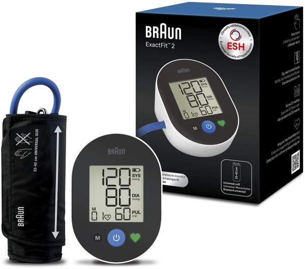 Braun ExactFit 2 Oberarm Blutdruckmessgerät 1 Stück