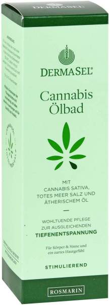 Dermasel Cannabis Ölbad Rosmarin Limited Edition 250 ml