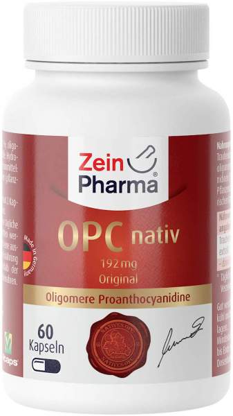 OPC Nativ Kapseln 192 mg reines OPC 60 Kapseln