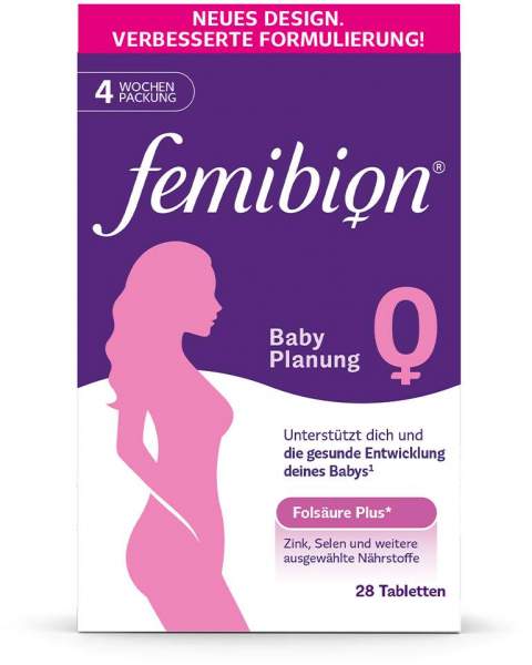Femibion 0 Babyplanung 28 Tabletten
