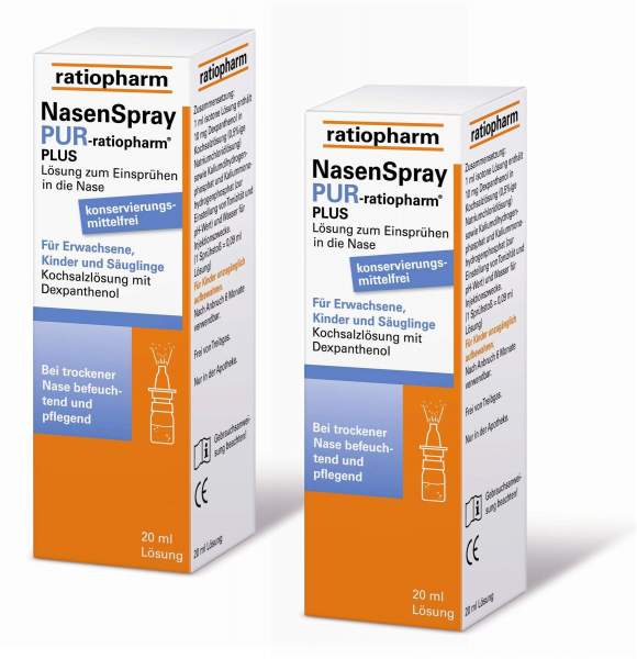 NasenSpray PUR-ratiopharm PLUS 2 x 20 ml