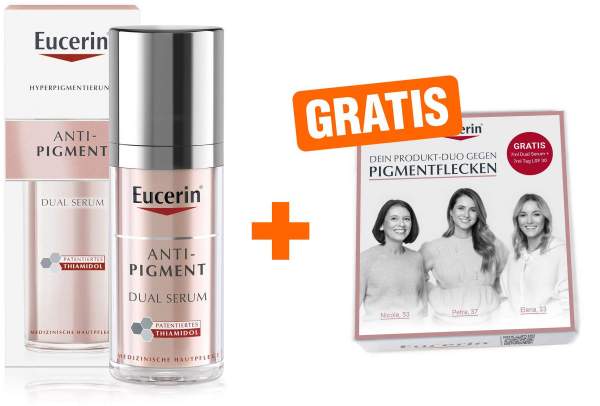 Eucerin Anti-Pigment Dual Serum 30 ml + gratis Anti Pigment Probierset
