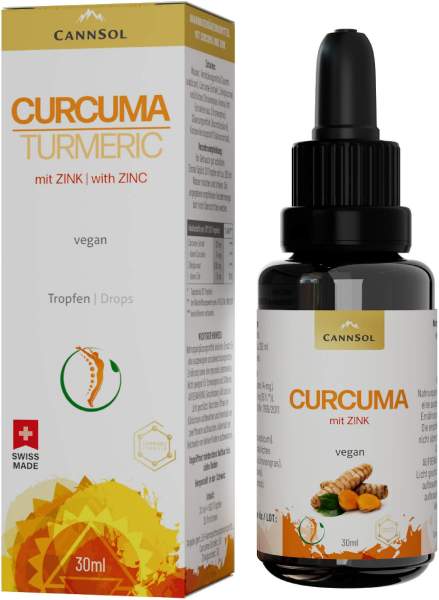 Curcuma mit Zink Tropfen 30 ml