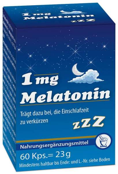 Melatonin 1 mg 60 Kapseln