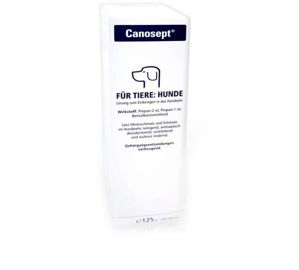 Canosept Ohrreiniger Für Hunde 125 ml Flüssigkeit