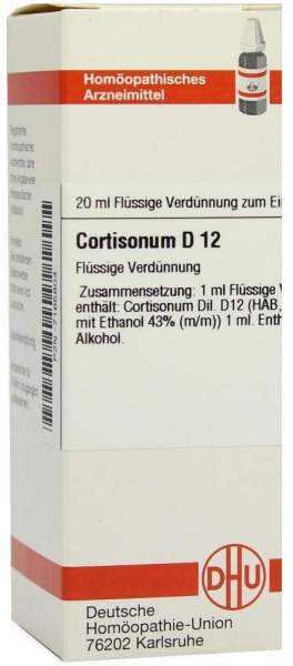 Dhu Cortisonum D12 Dilution