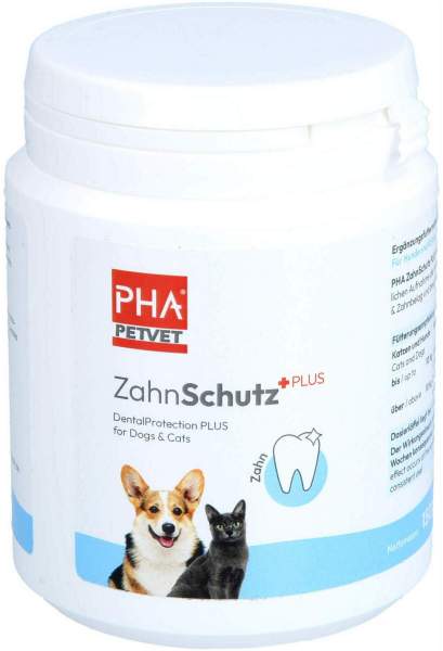 Pha Zahnschutz Plus Pulver Für Hunde und Katzen