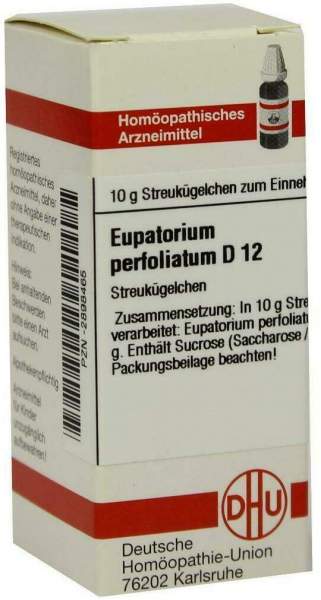 DHU Eupatorium perfoliatum D12 10 g Globuli