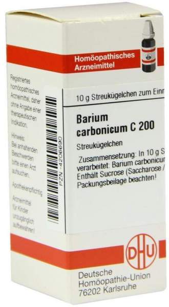 Barium Carbonicum C 200 Globuli