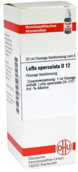 Dhu Luffa Operculata D12 Dilution