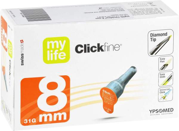 Mylife Clickfine Pen-Nadeln 8 mm