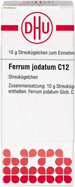 Ferrum Jodatum C 12 Globuli 10 g