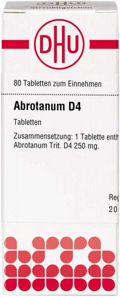 ABROTANUM D 4 Tabletten