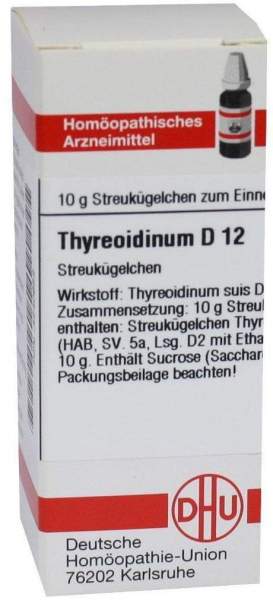Thyreoidinum D 12 Globuli