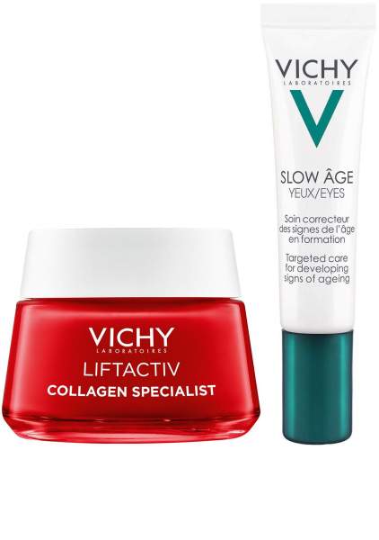 Sparset Vichy Liftactiv Collagen Specialist 50 ml + Vichy Slow Age Augencreme 15 ml