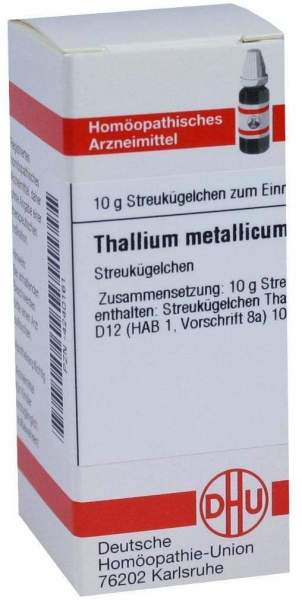 Thallium Metallicum D 12 Globuli