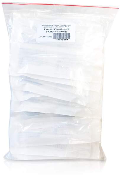 Pinzette Einmal Steril 50 Stück