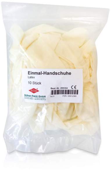 Handschuhe Einmal Latex Spenderbox
