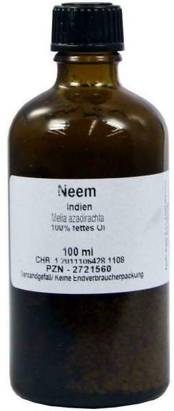 Neem Öl 100% Fettes Öl 100 ml Öl
