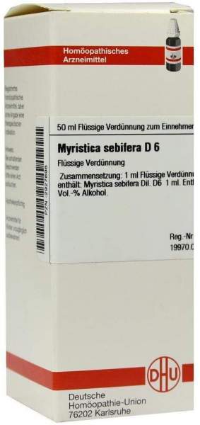 Myristica Sebifera D6 50 ml Dilution