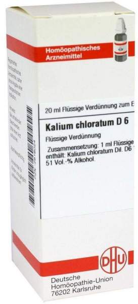 Dhu Kalium Chloratum D6 Dilution