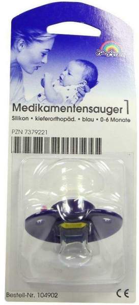 Numimed Medikamentensauger 0-6 Monate Blau 1 Stück