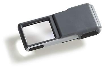 Möller-Therm Taschenlupe mit LED-Beleuchtung