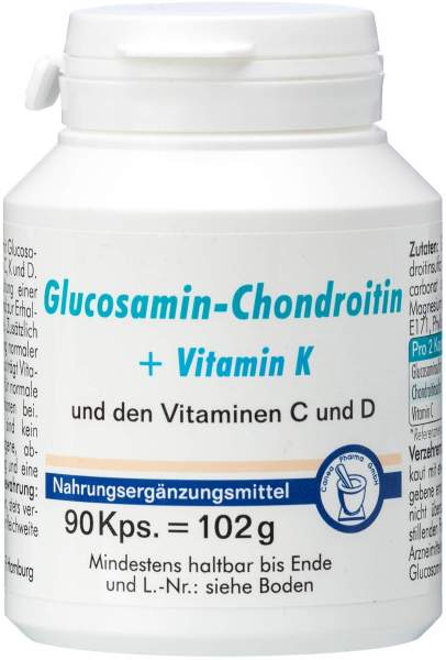 Glucosamin Chondroitin + Vitamin K Kapseln 90 Kapseln