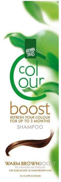 Hennaplus Colour Shampoo Boost Warm Brown