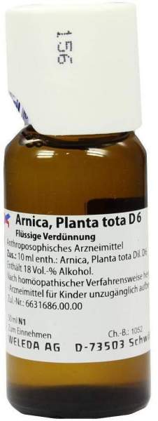Weleda Arnica, Planta Tota D6 50 Dilution
