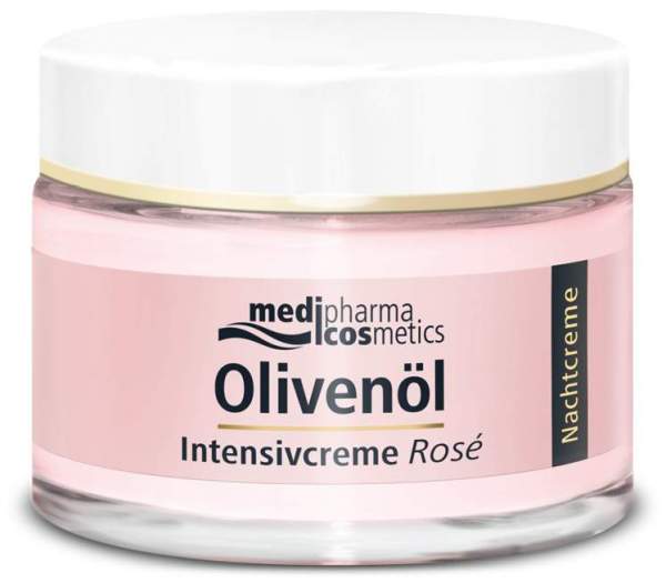 medipharma cosmetics Olivenöl Intensivcreme Rose Nachtcreme 50 ml