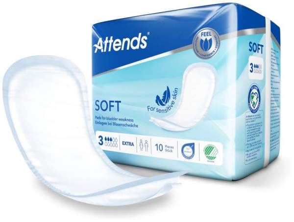 Attends Soft 3 Extra Einlagen 10 Stück