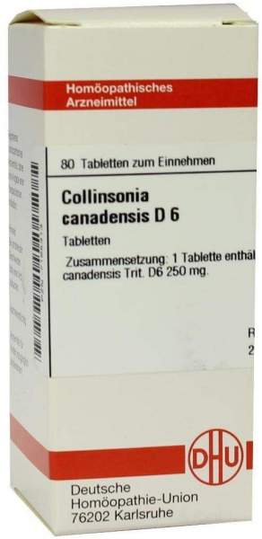 Collinsonia Canadensis D 6 Tabletten