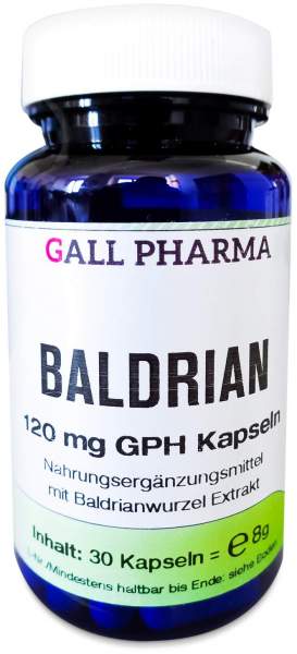 Baldrian 120 mg Gph Kapseln 30 Stück