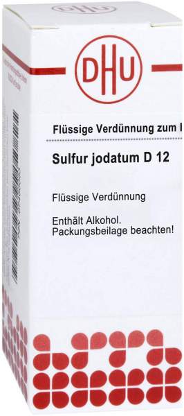 Sulfur Jodatum D 12 50 ml Dilution
