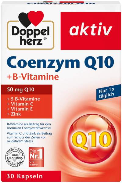 Doppelherz Coenzym Q10 + B - Vitamine 30 Kapseln