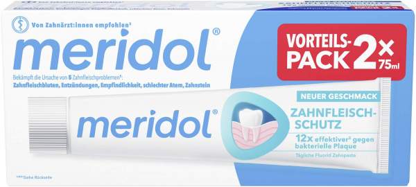 Meridol Zahnpasta Doppelpack 2 x 75 ml