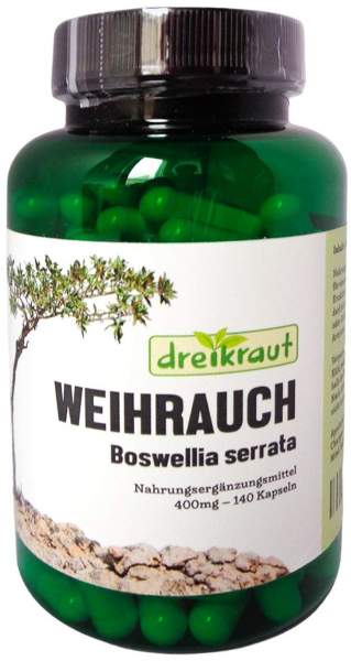 Weihrauch Extrakt Boswellia Serrata 65% 400mg Kps.