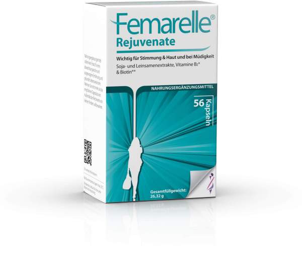Femarelle Rejuvenate DT56a &amp; Leinsamen &amp; Biotin 56 Kapseln