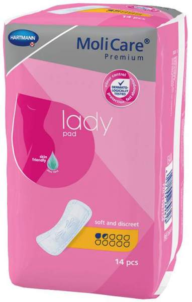 Molicare Premium Lady Pad 1,5 Tropfen 14 Stück