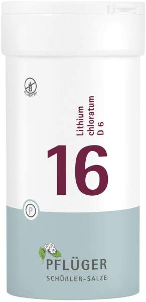 Biochemie Pflüger 16 Lithium chloratum D6 400 Tabletten