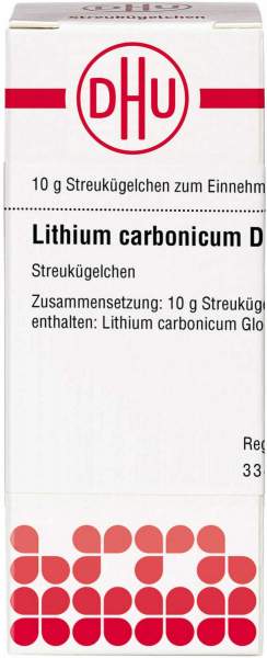 Dhu Lithium Carbonicum D6 Globuli 10 G