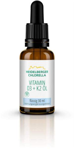 Vitamin D3+k2 Öl Tropfen zum Einnehmen 30ml